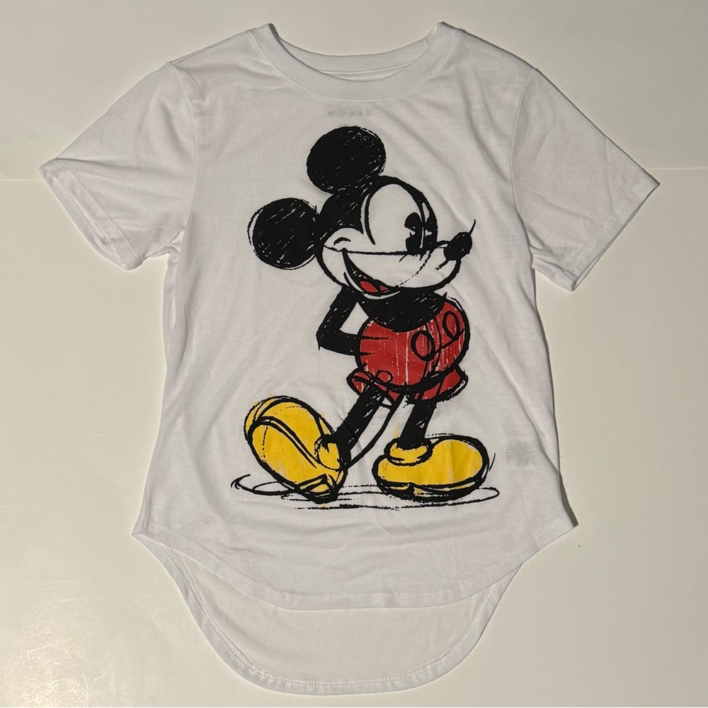 Disney Kids Mickey Mouse White T-Shirt